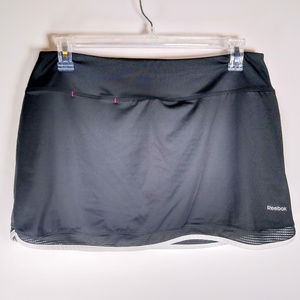 Reebok Play Dry Black Sport Skort Skirt Size 14/16